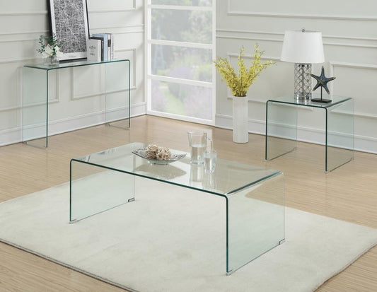Ripley - Ripley Rectangular Sofa Table Clear