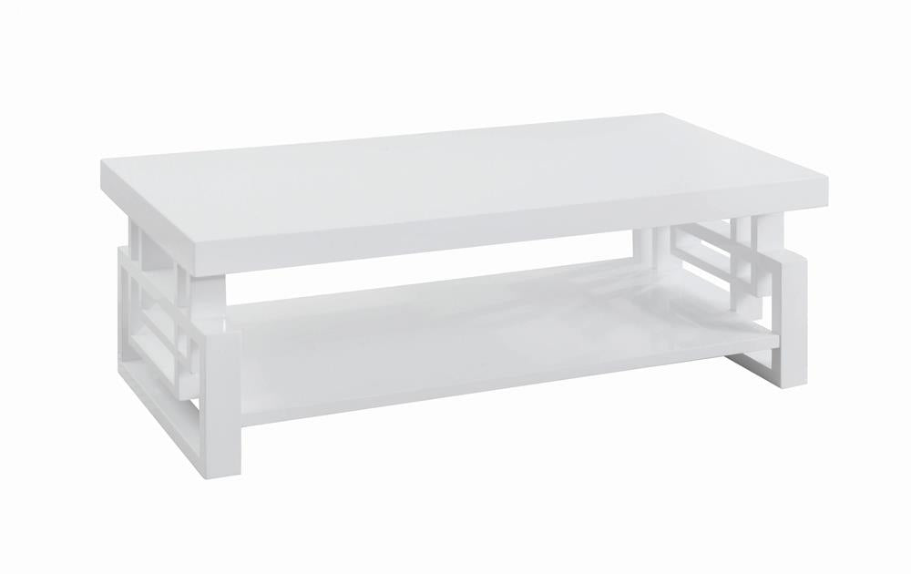 Schmitt - Schmitt Rectangular Coffee Table High Glossy White