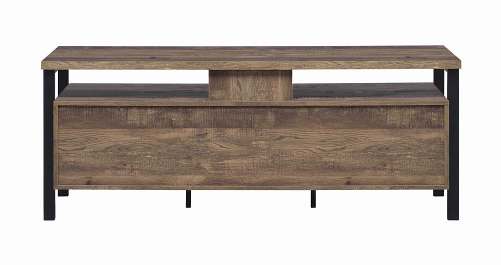 Ruston - Ruston 59" 2-drawer Rectangular TV Console Rustic Oak