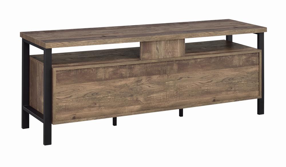 Ruston - Ruston 59" 2-drawer Rectangular TV Console Rustic Oak
