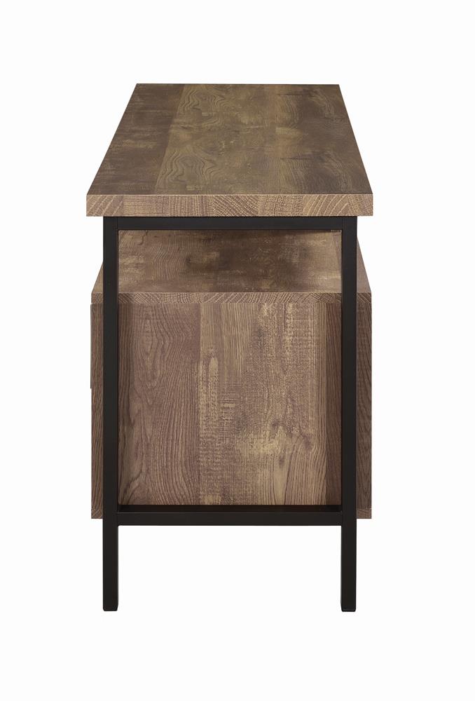Ruston - Ruston 59" 2-drawer Rectangular TV Console Rustic Oak