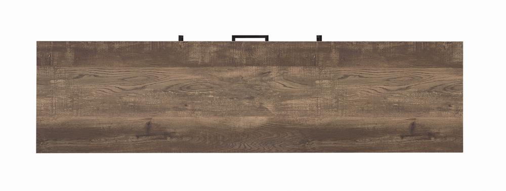 Ruston - Ruston 59" 2-drawer Rectangular TV Console Rustic Oak