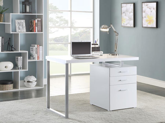 Brennan - Brennan 3-drawer Office Desk White