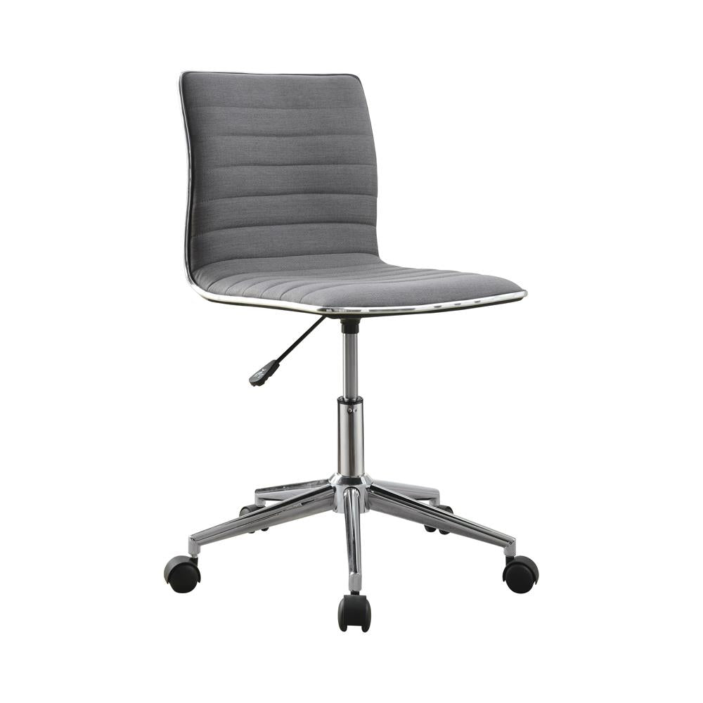 Chryses - Chryses Adjustable Height Office Chair Grey and Chrome