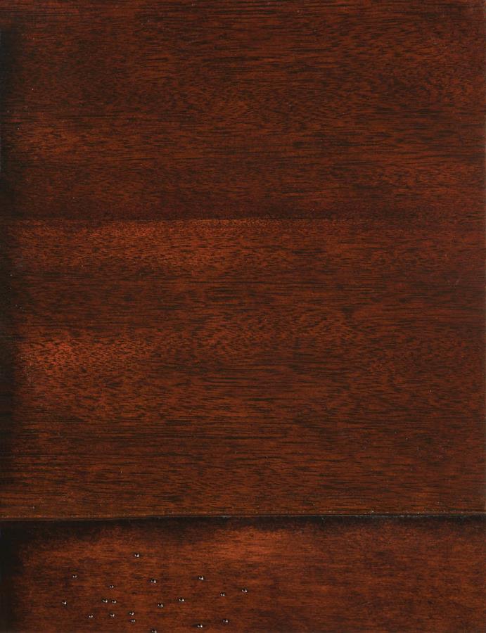 Milo - Milo 10-drawer Secretary Desk Warm Brown