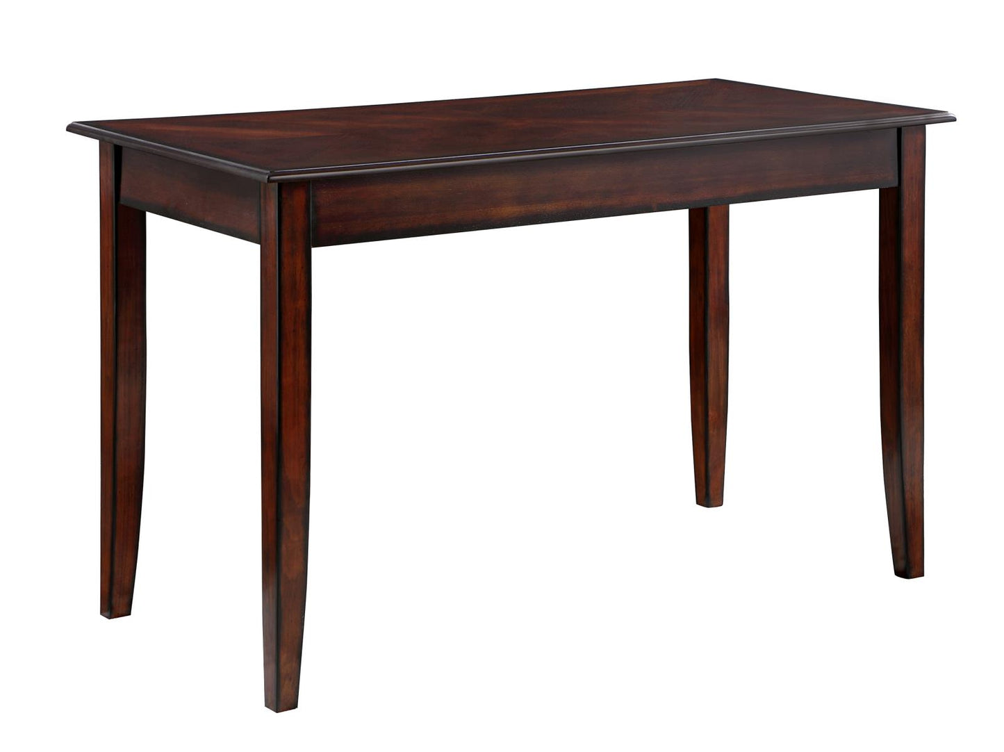 Newton - Newton 2-piece Writing Desk Set Chestnut and Tan
