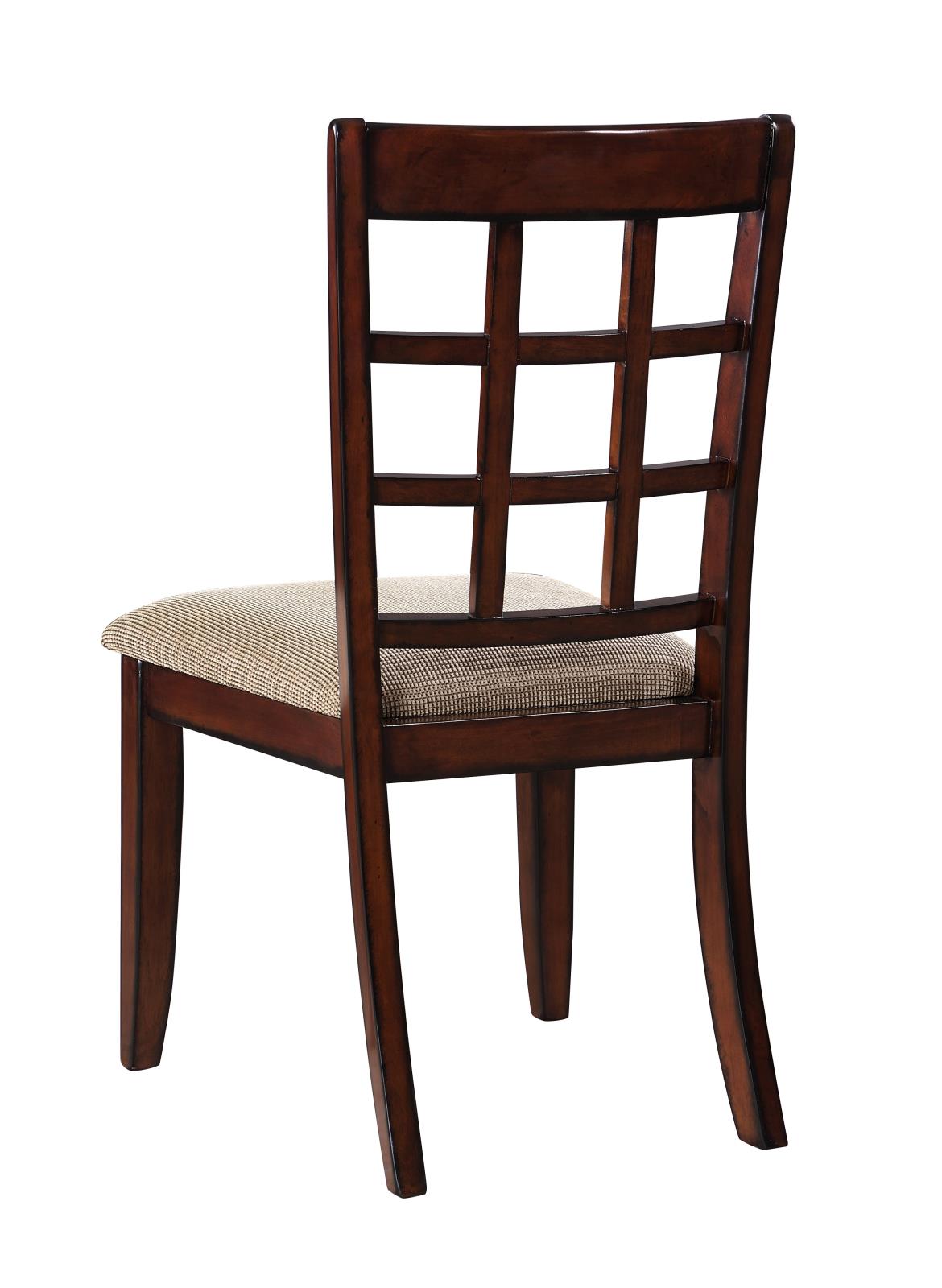 Newton - Newton 2-piece Writing Desk Set Chestnut and Tan