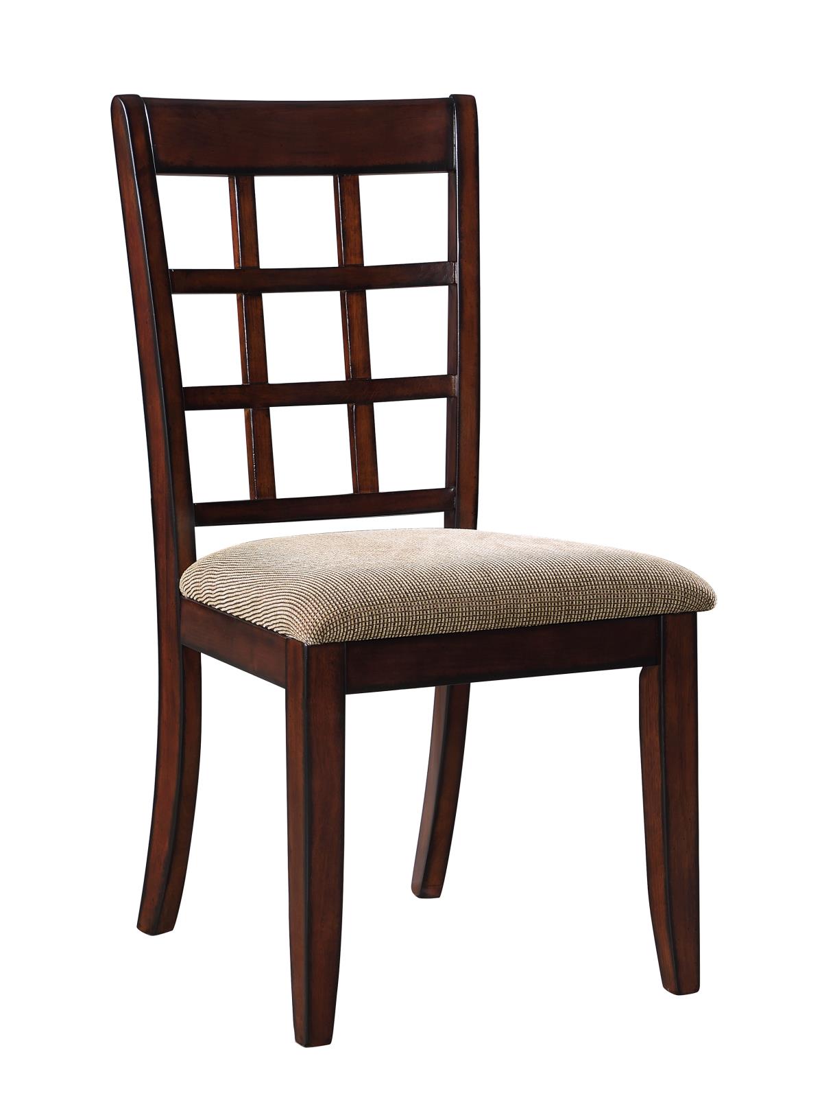 Newton - Newton 2-piece Writing Desk Set Chestnut and Tan