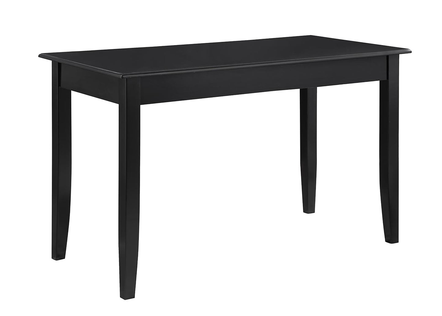 Newton - Newton 2-piece Writing Desk Set Black and Tan