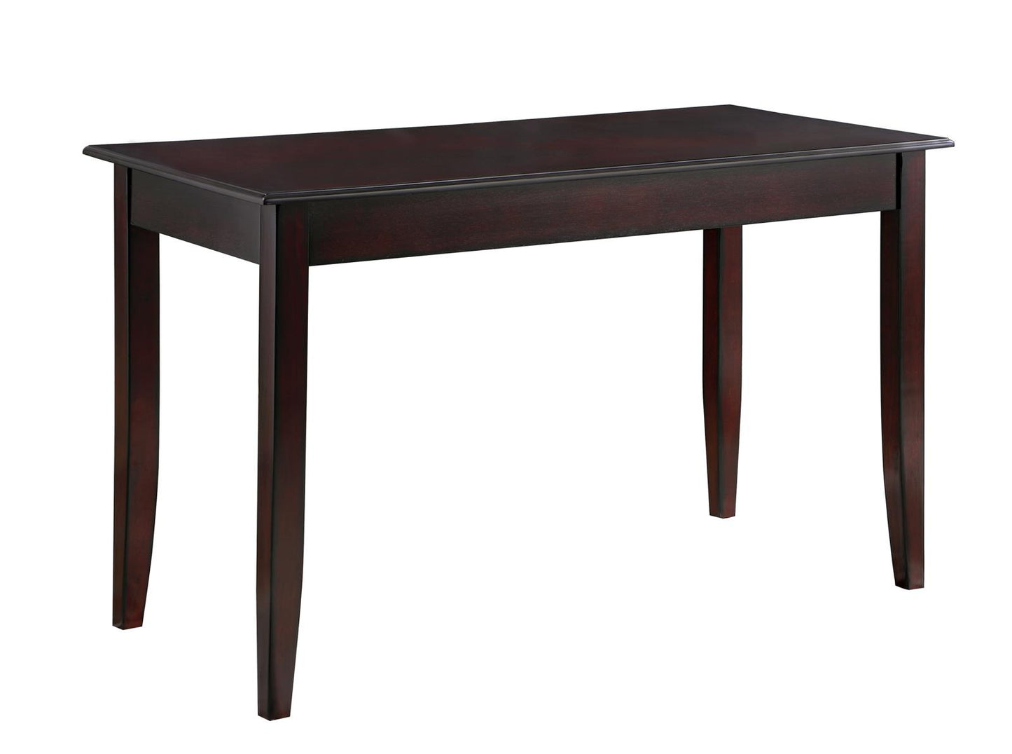 Newton - Newton 2-piece Writing Desk Set Dark Amber and Tan