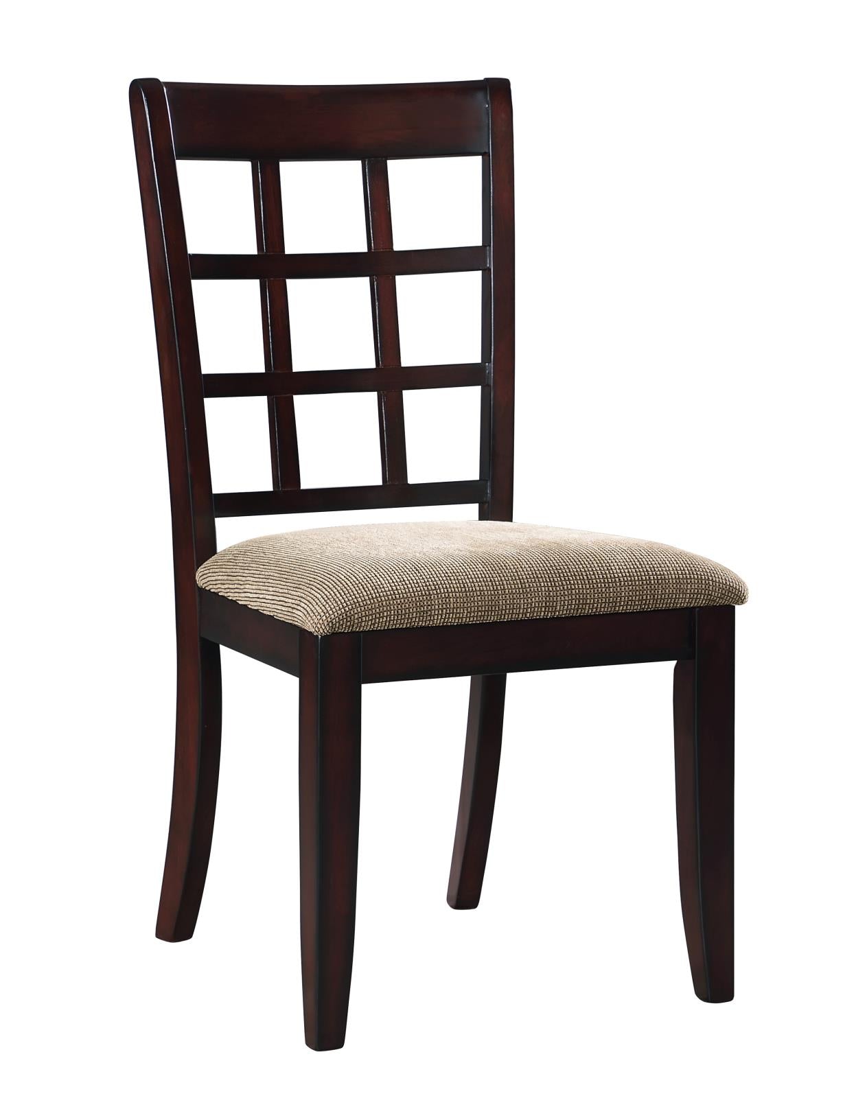 Newton - Newton 2-piece Writing Desk Set Dark Amber and Tan
