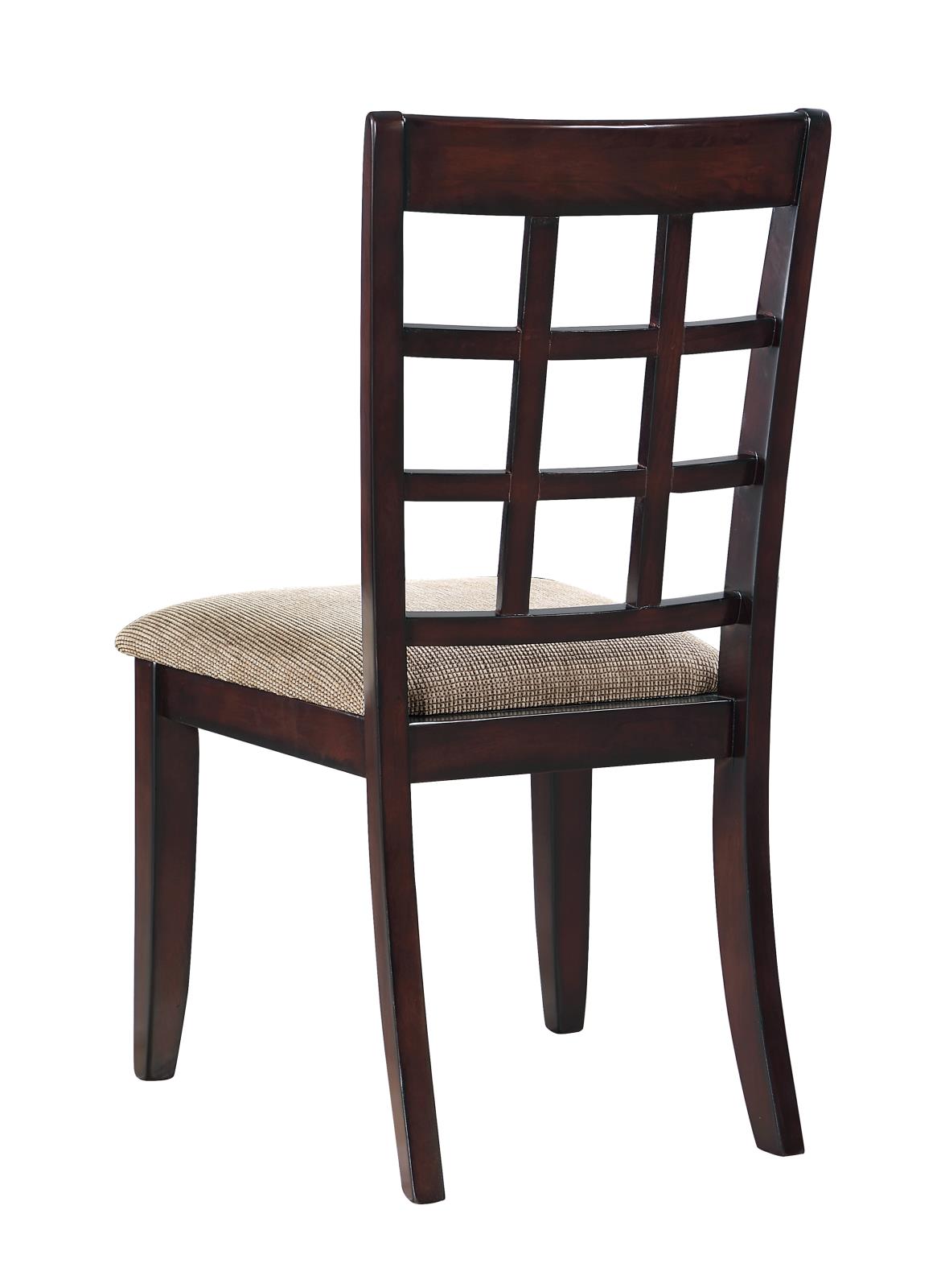 Newton - Newton 2-piece Writing Desk Set Dark Amber and Tan