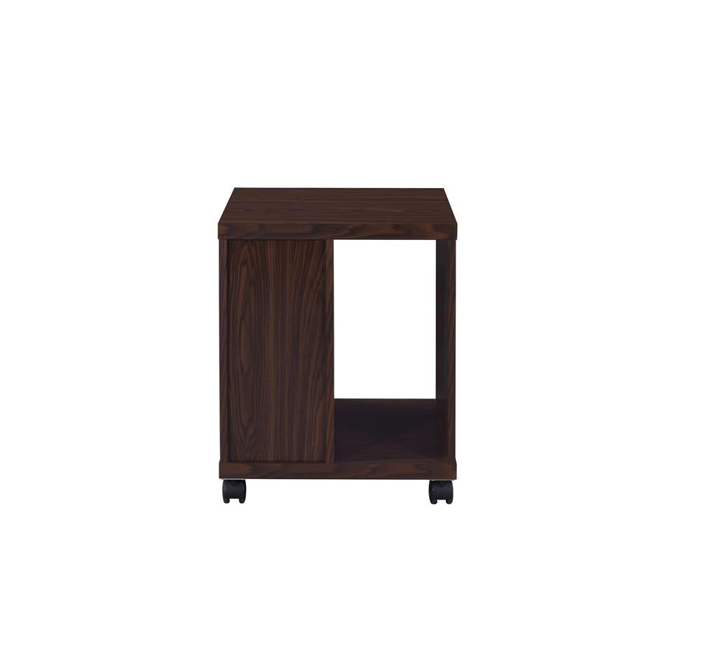 Russell - Russell 2-drawer CPU Stand Medium Oak