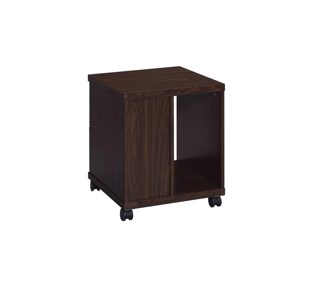 Russell - Russell 2-drawer CPU Stand Medium Oak