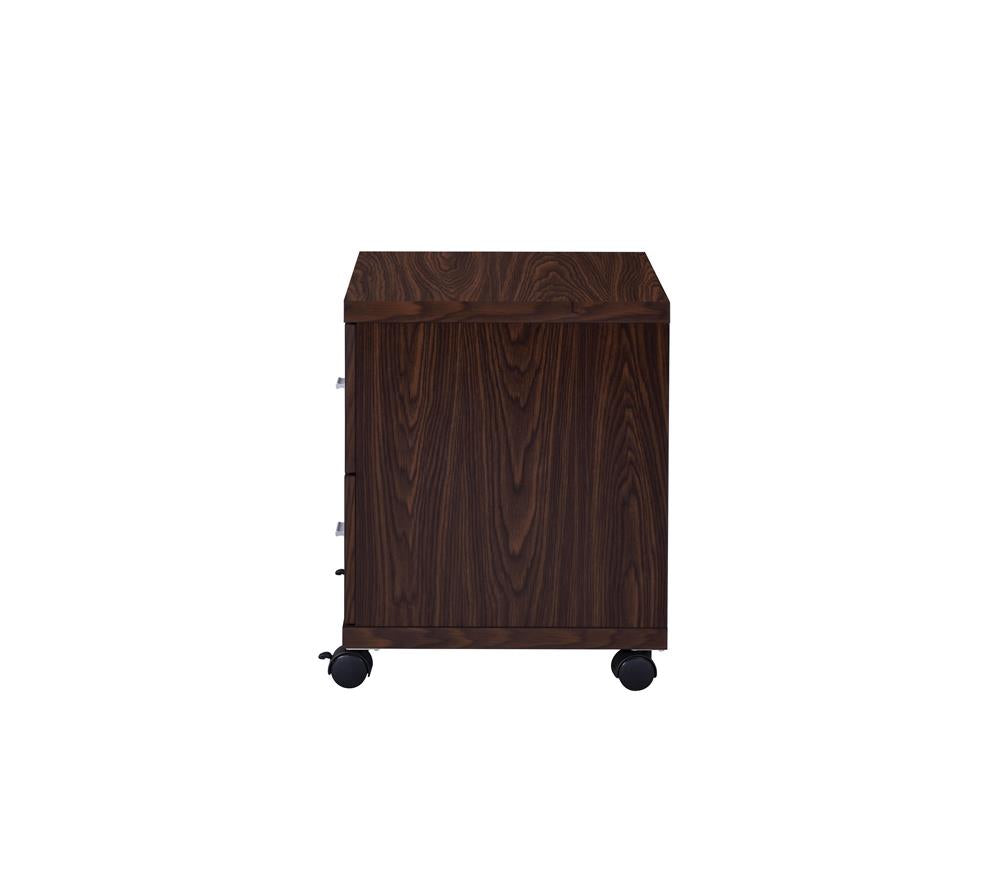 Russell - Russell 2-drawer CPU Stand Medium Oak