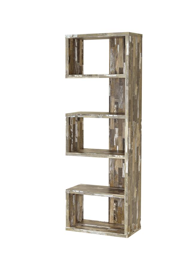 Joey - Joey 5-tier Bookcase Salvaged Cabin