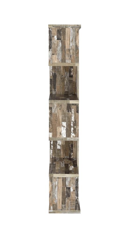 Joey - Joey 5-tier Bookcase Salvaged Cabin