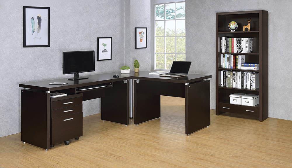 Skylar - Skylar Square Corner Table Cappuccino