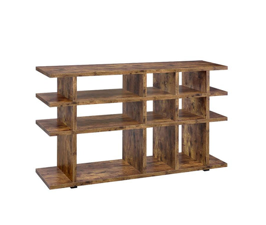 Santos - Santos 3-tier Bookcase Antique Nutmeg