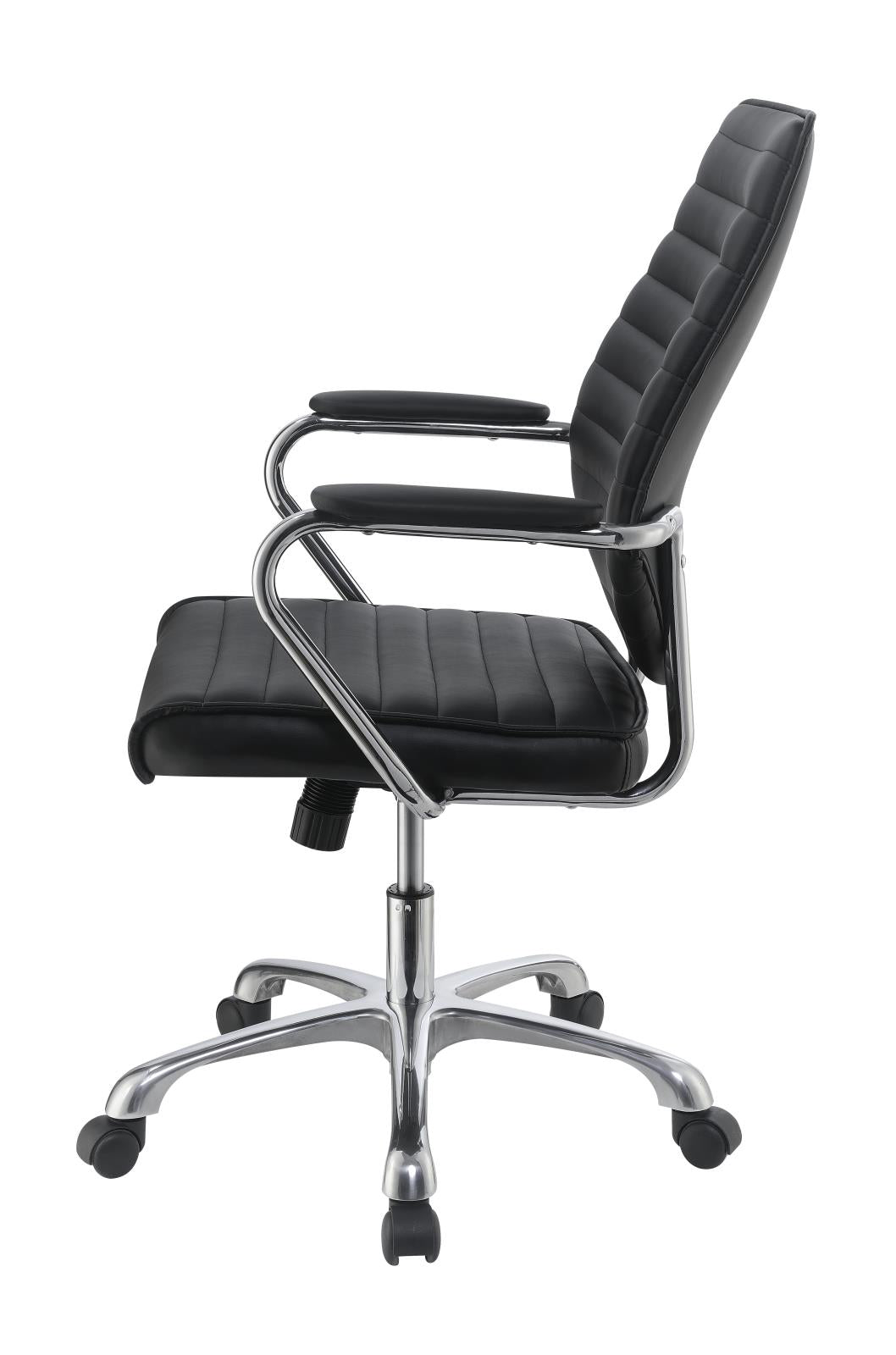 Chase - Chase High Back Office Chair Black and Chrome