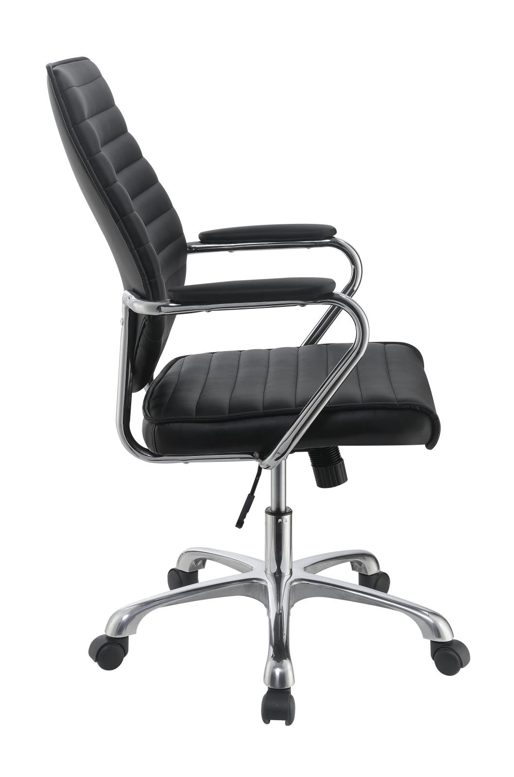 Chase - Chase High Back Office Chair Black and Chrome