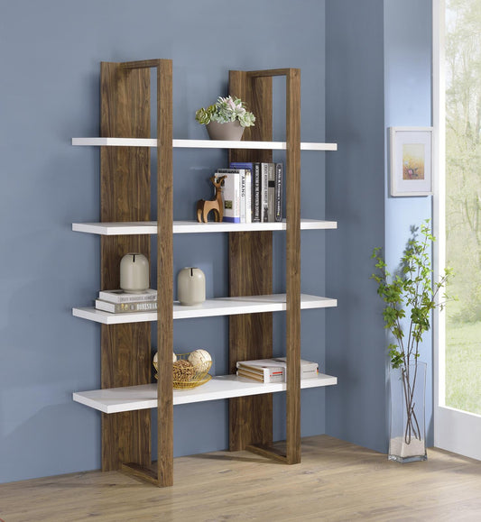 Danbrook - Danbrook Bookcase with 4 Full-length Shelves