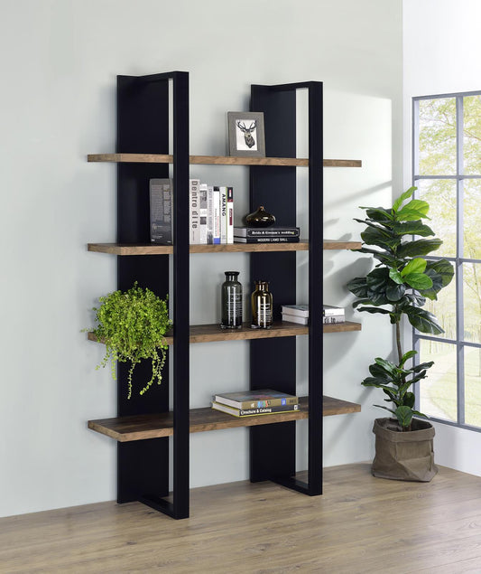 Danbrook - Danbrook Bookcase with 4 Full-length Shelves