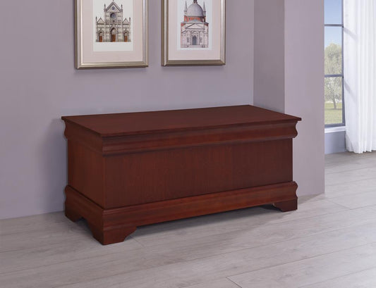 Pablo - Pablo Rectangular Cedar Chest Warm Brown