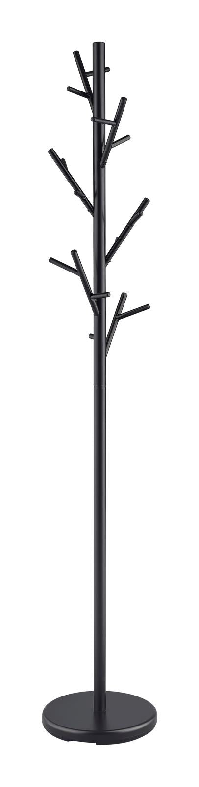 Clover - Clover 18-Hook Coat Rack Black