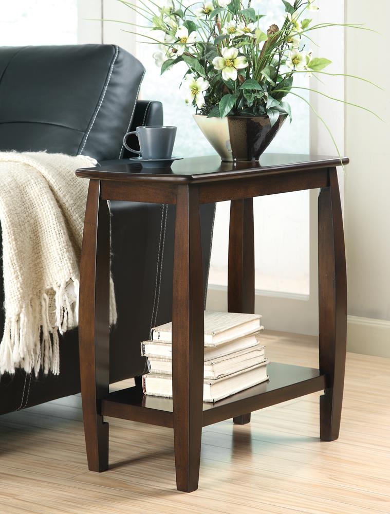 Raphael - Raphael 1-shelf Chairside Table Cappuccino