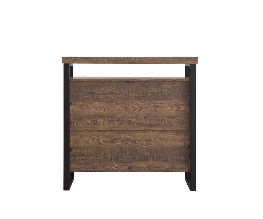 Thompson - Thompson 3-drawer Accent Cabinet Rustic Amber