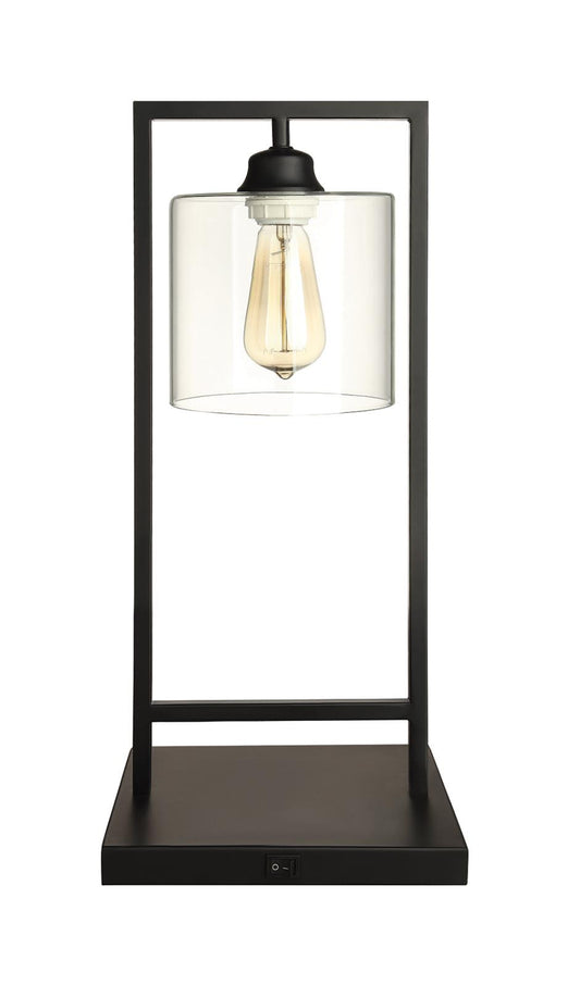 Shoto - Shoto Glass Shade Table Lamp Black
