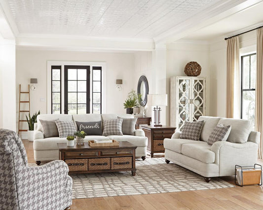 Glenn - Glenn Upholstered Accent Chair Grey
