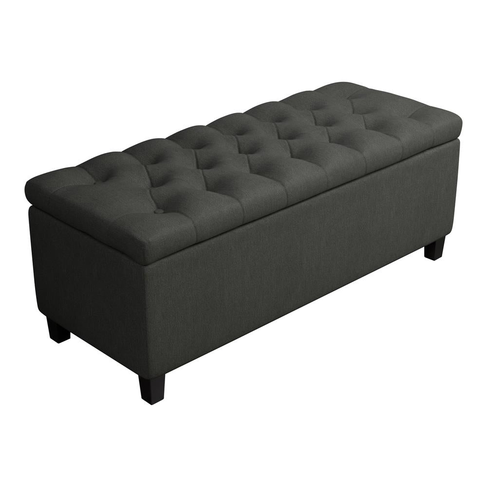 Samir - Samir Lift Top Storage Bench Charcoal