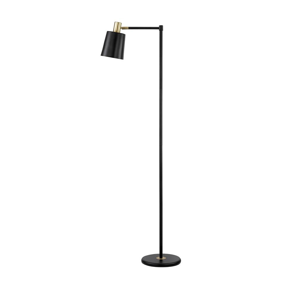 Rhapsody - Rhapsody 1-light Floor Lamp with Horn Shade Black