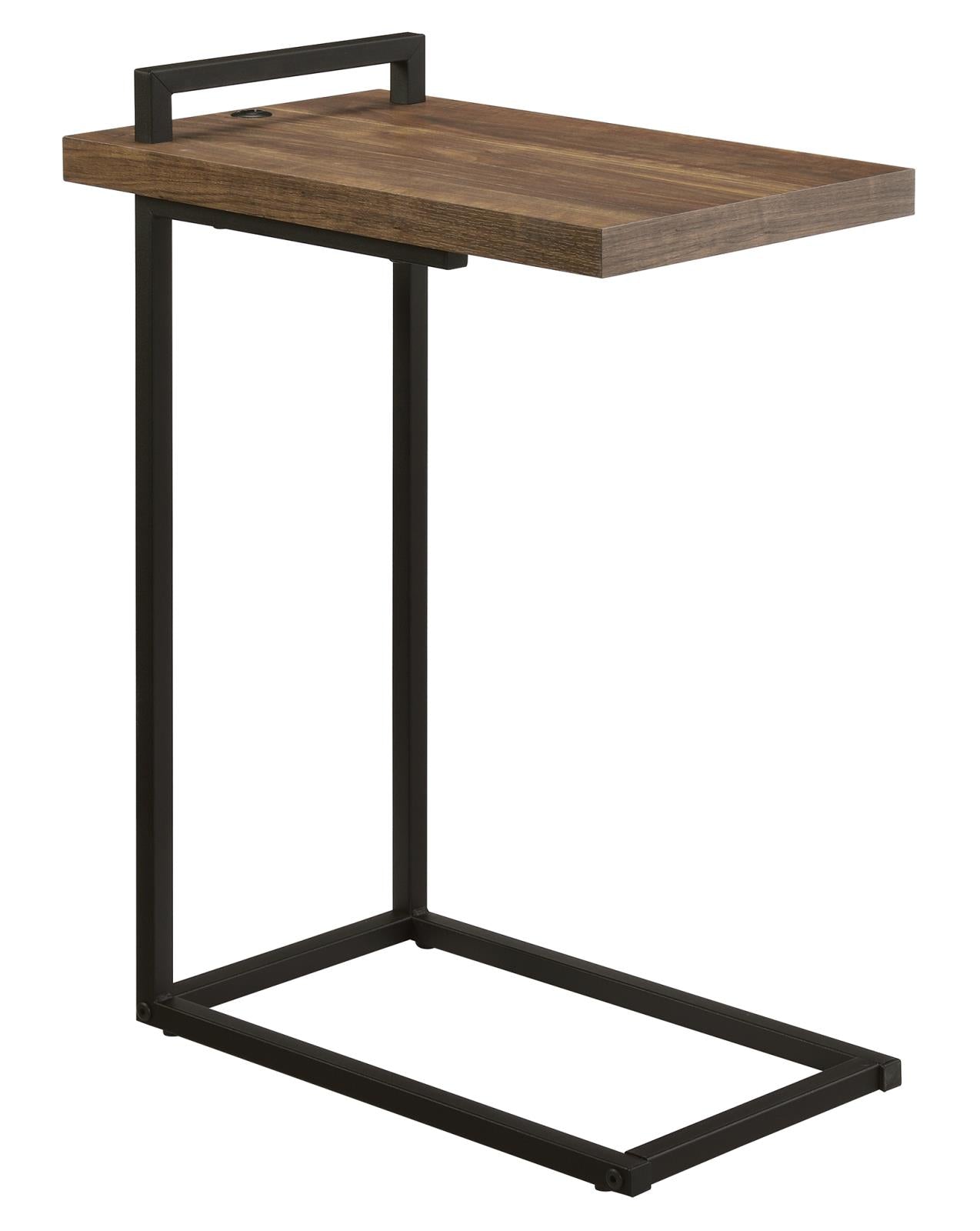 Maxwell - Maxwell C-shaped Accent Table with USB Charging Port