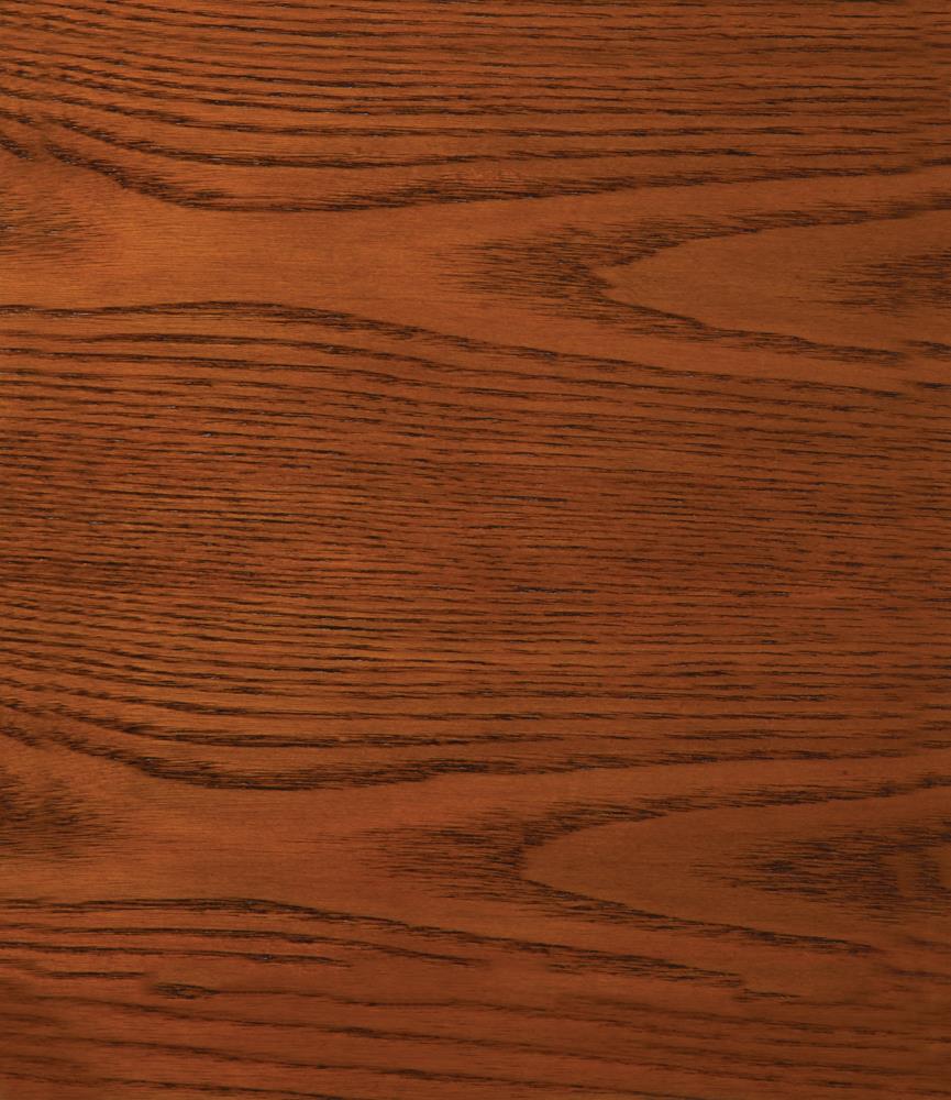 Coreosis - Coreosis 4-shelf Corner Curio Cabinet Golden Brown