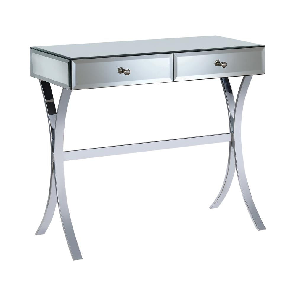 Scilla - Scilla 2-drawer Console Table Clear Mirror