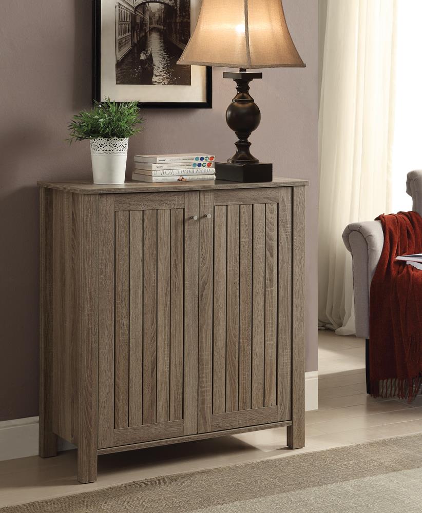 Marisa - Marisa 4-shelf Shoe Cabinet Dark Taupe