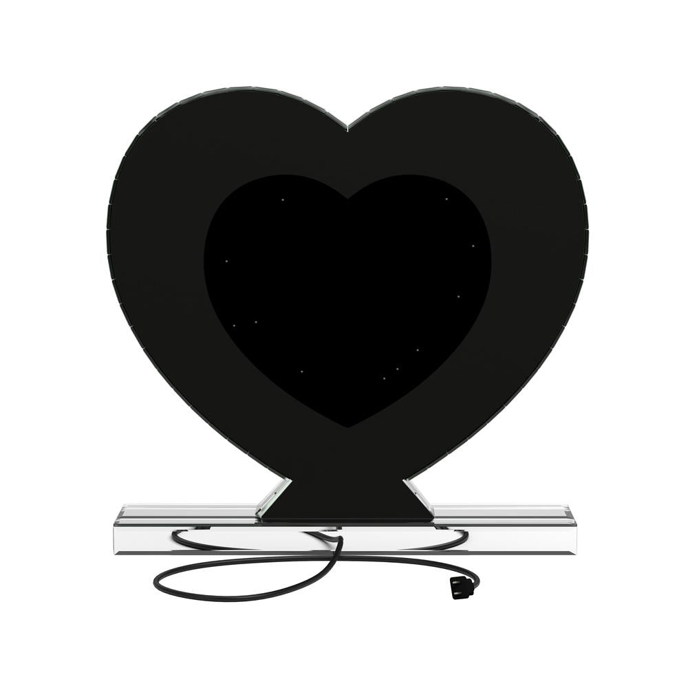 Euston - Euston Heart Shape Table Mirror Silver