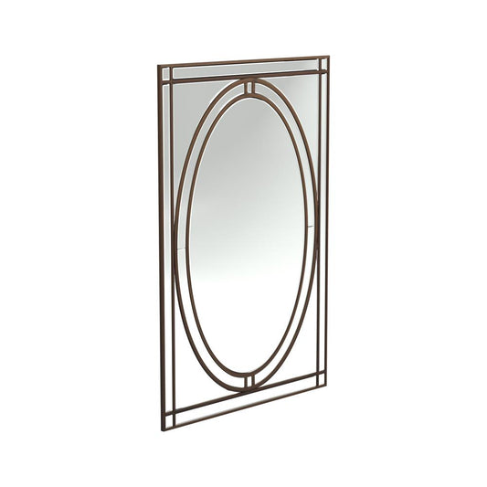 Larissa - Beveled Edge Wall Mirror Silver