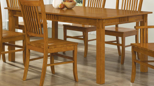 Marbrisa - Marbrisa Rectangular Dining Table Sienna Brown