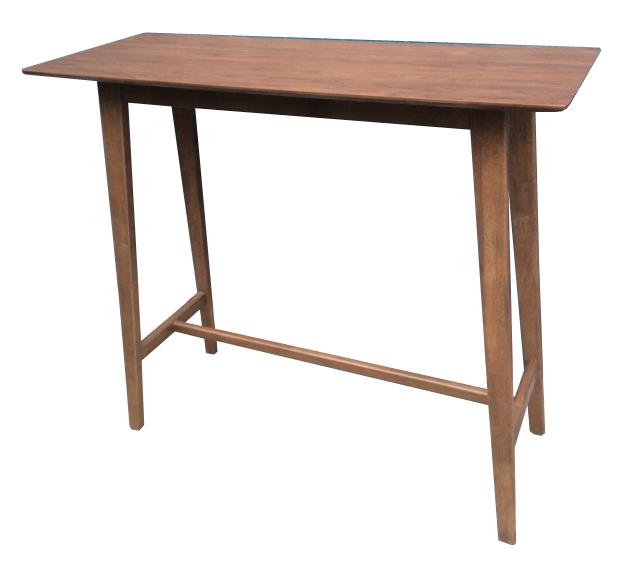 Finnick - Finnick Rectangular Bar Table Walnut