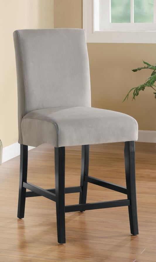 Stanton - Stanton Upholstered Counter Height Chairs Grey and Black (Set of 2)