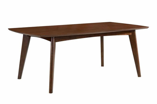 Malone - Malone Rectangular Dining Table Dark Walnut