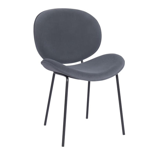 Tierra - Tierra Upholstered Armless Side Chairs Grey (Set of 2)