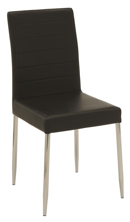 Matson - Matson Upholstered Dining Chairs Black (Set of 4)