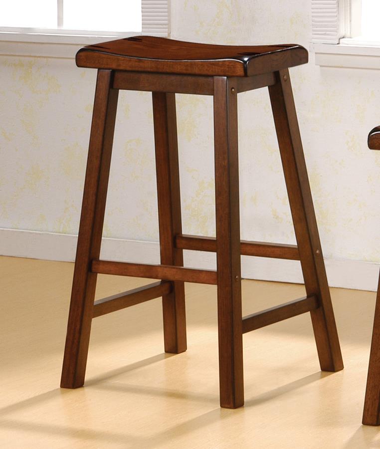 Durant - Durant Wooden Bar Stools Chestnut (Set of 2)