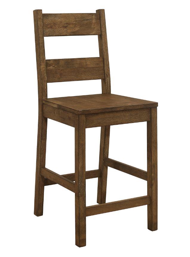 Coleman - Coleman Counter Height Stools Rustic Golden Brown (Set of 2)