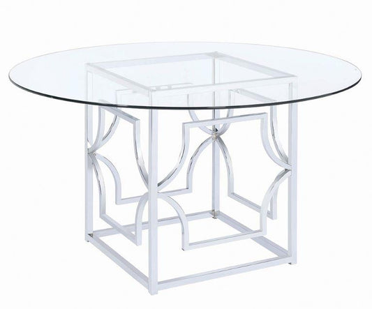 Starlight - Starlight Dining Table Base Chrome